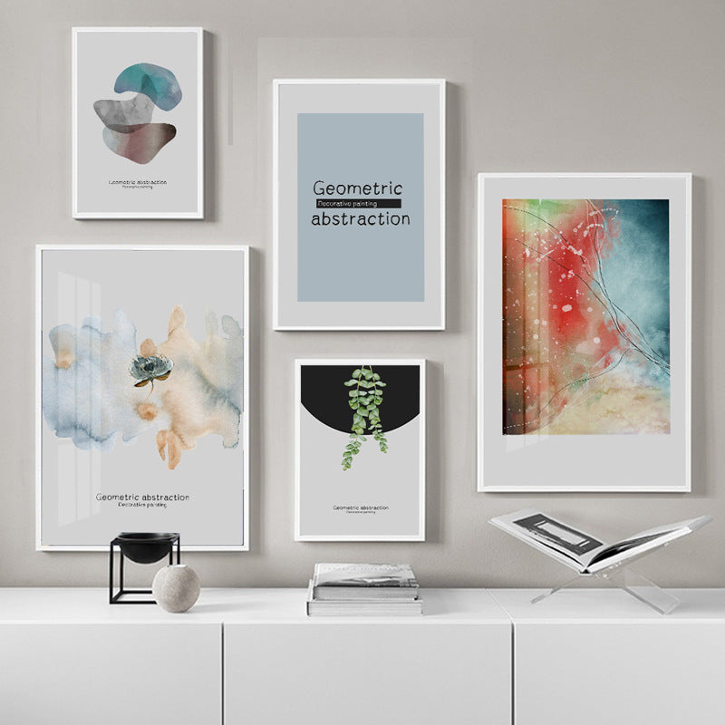 Modern Minimalist Living Room Decoration Painting Nordic Murals