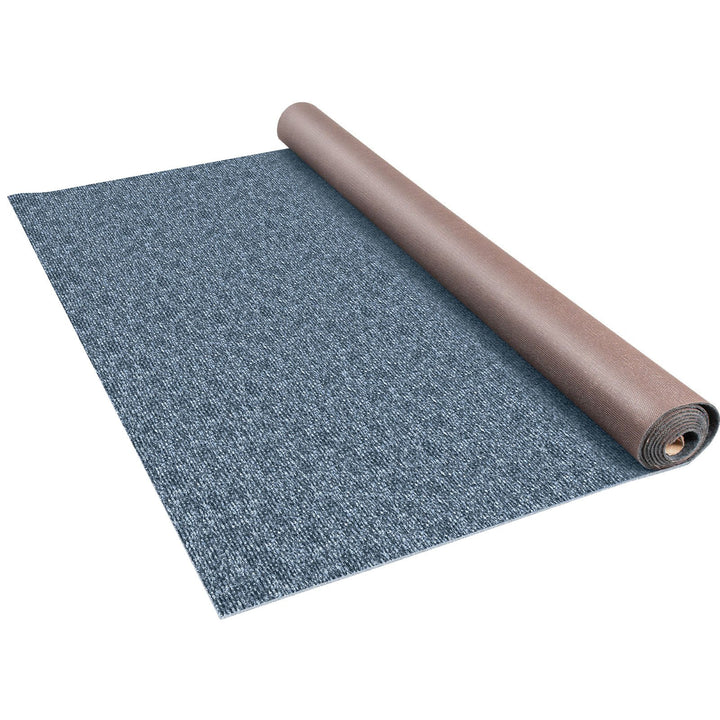 Gray Marine Carpet 6 Ft X 23 Ft Boat Carpet Rugs Indoor Outdoor Rugs For Patio Deck Anti-Slide TPR Water-Proof Back Cut Outdoor Marine Carpeting Easy Clean Outdoor Carpet Roll