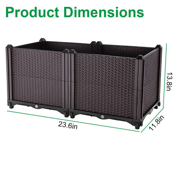 Elevated Garden Flowerpot For Outdoor Plants