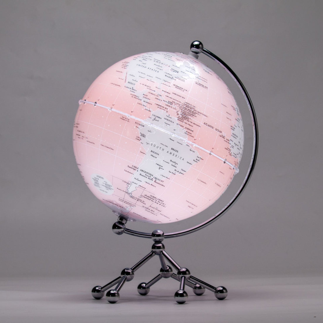 Luminous Heavy Metal Earth Instrument Lighting Desktop Decoration