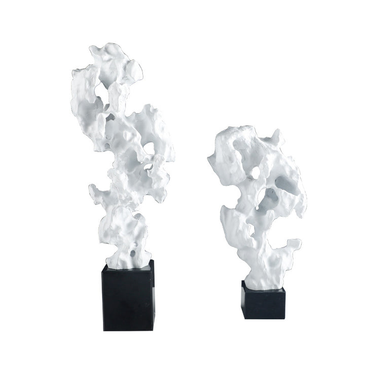 White Coral Ornament Study Desktop Decoration