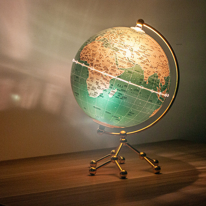 Luminous Heavy Metal Earth Instrument Lighting Desktop Decoration