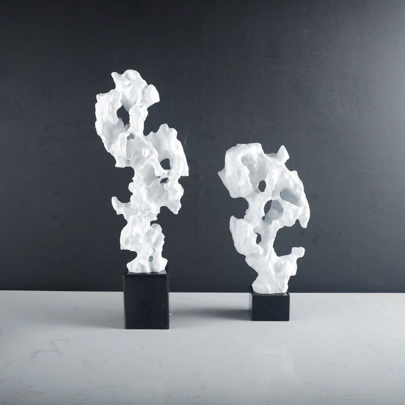 White Coral Ornament Study Desktop Decoration